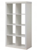 Better Homes and Gardens Furniture 8-Cube Room Organizer Storage Divider/Bookcase (White)