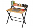 Household Folding Table, Laptop Table, No Need to Assemble Folding Desk, Suitable for Small Space, H