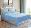 MOONCAST 4 Pieces Queen Bed Sheet-Extra Soft and Hotel Luxury Feeling-Durable Machine Washable Micro